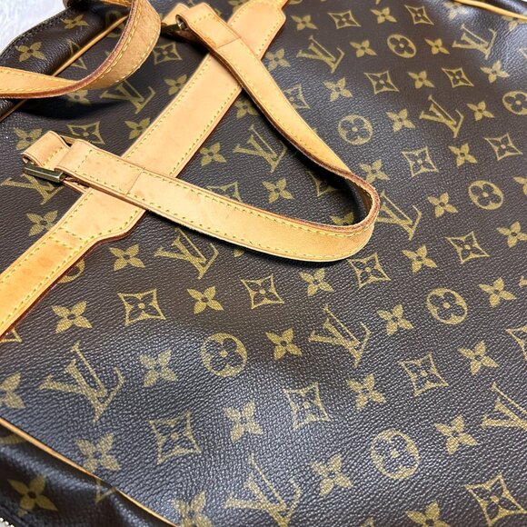 Louis Vuitton Porte-Documents Briefcase/ Laptop Case Medium Brown Leather - Picture 2 of 7